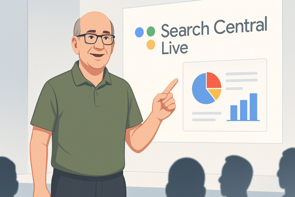 Google Search Central Live Announcement About Google SEO