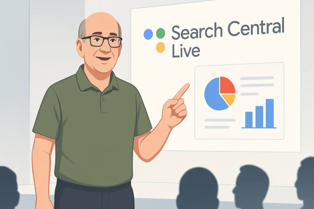 Google Search Central Live Announcement About Google SEO