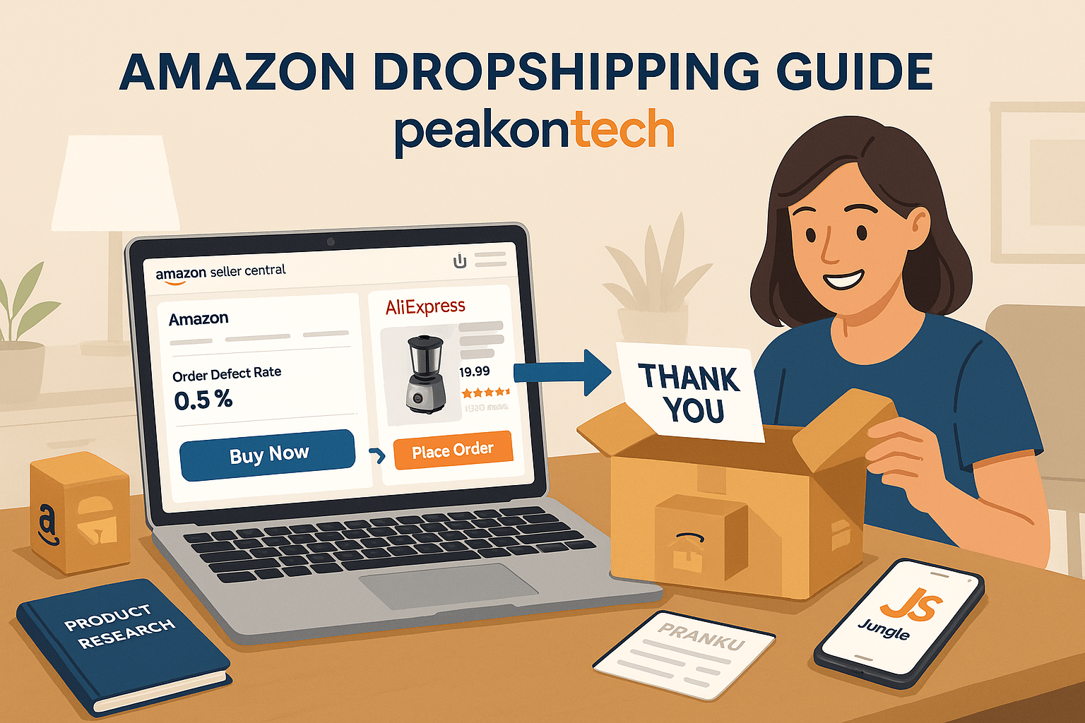How to Dropship on Amazon from AliExpress